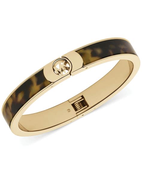 michael kors gold-tone bangle macy|Michael Kors bangle sale.